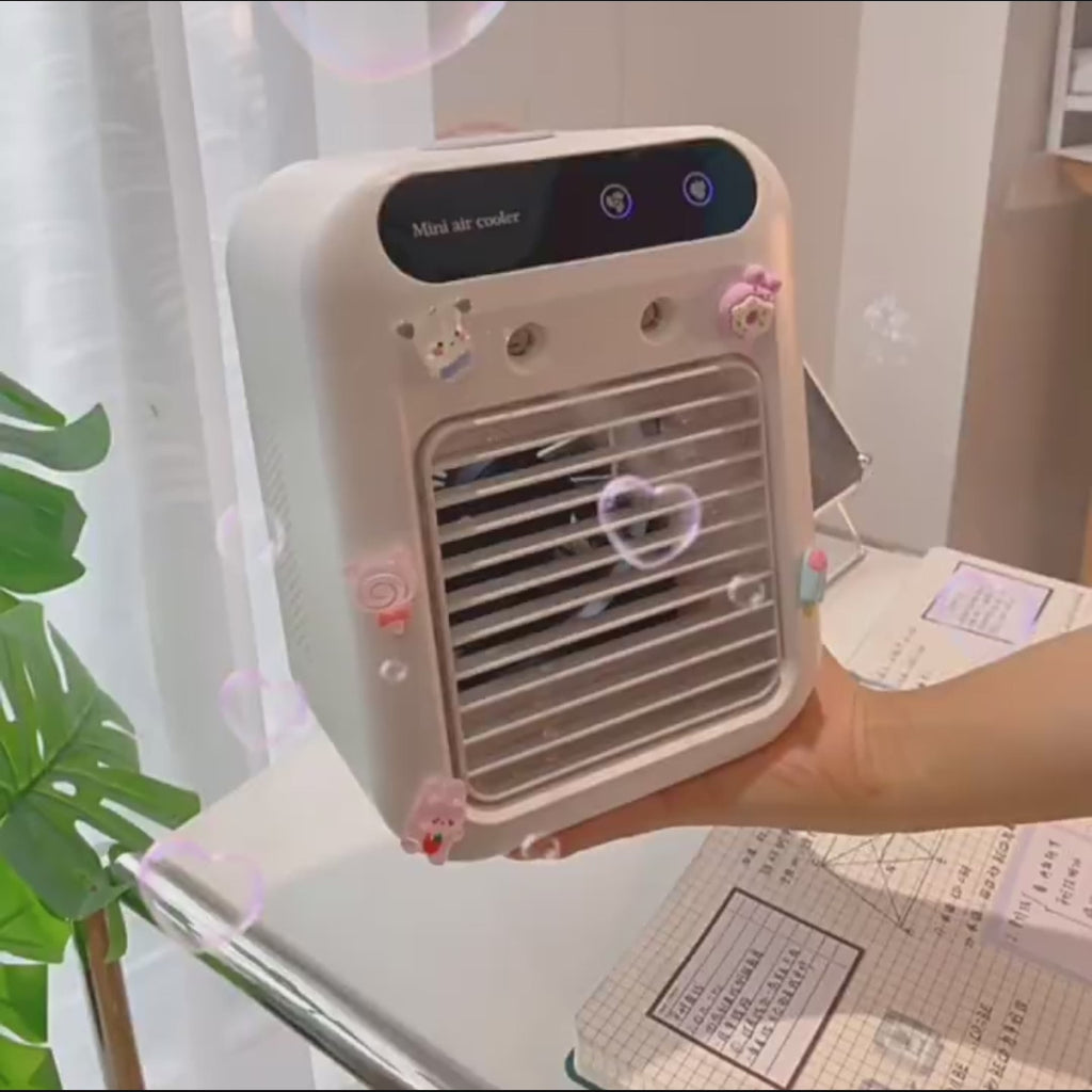 Climatiseur Portable USB – Rafraîchisseur d'Air avec Réservoir d'Eau