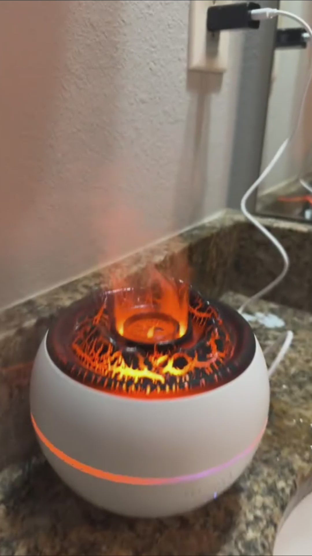Diffuseur d'Arômes Flamme Relaxante
